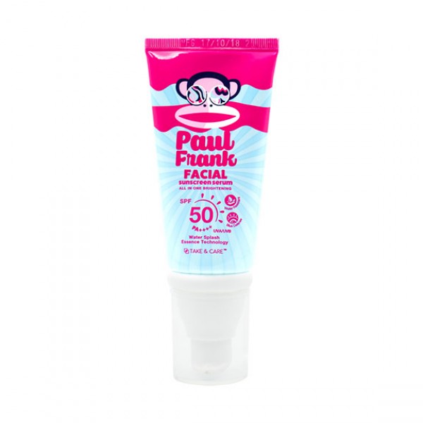 PAUL FRANK FACIAL SUNSCREEN SERUM, ALL IN ONE  BRIGHTENING SPF50 PA++++
