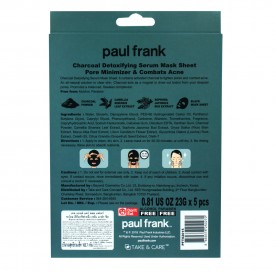 TAKE & CARE PAUL FRANK CHARCOAL DETOXIFYING SERUM MASK SHEET